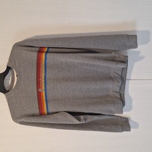 Cotopaxi Sweatshirt On The Horizon Mens Crew Neck Pullover Organic